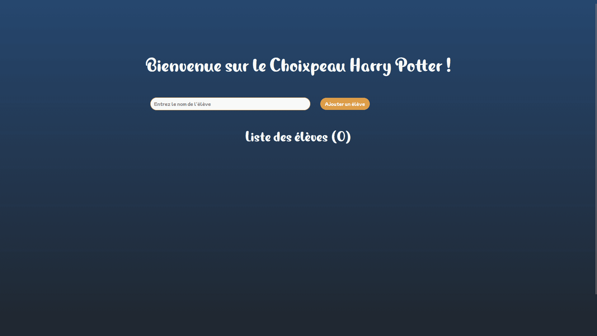 Choixpeau magique